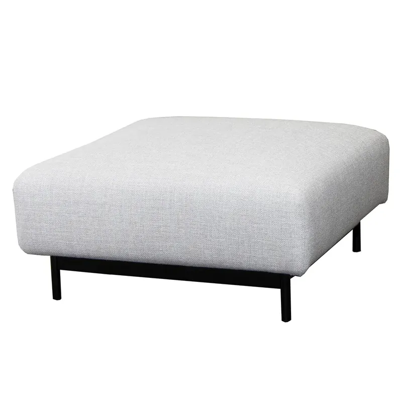 Aura puff Light grey. Ambience Fynd